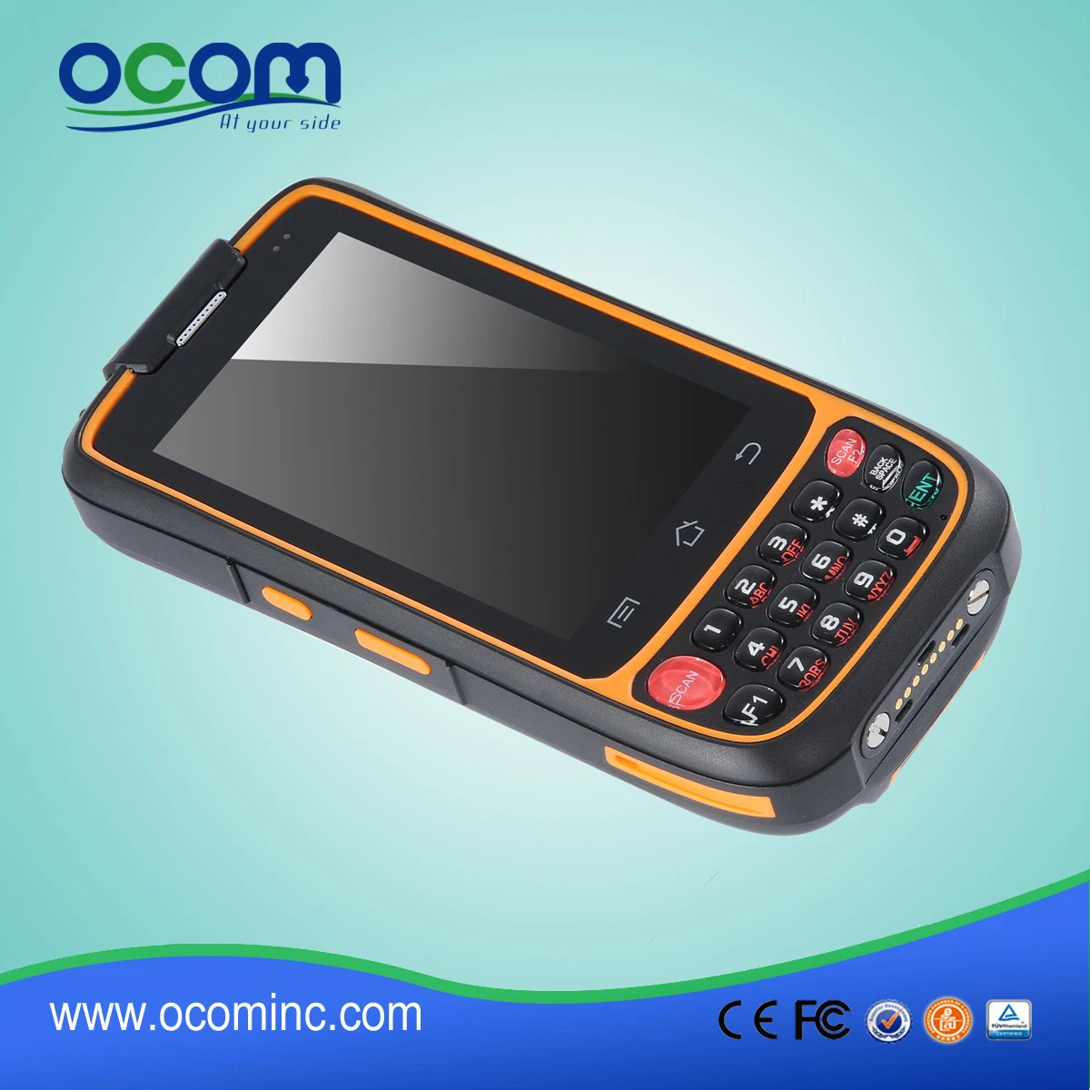 OCBS-D7000 de 4 pulgadas el dispositivo móvil Android POS PDA Industrial/colector de datos