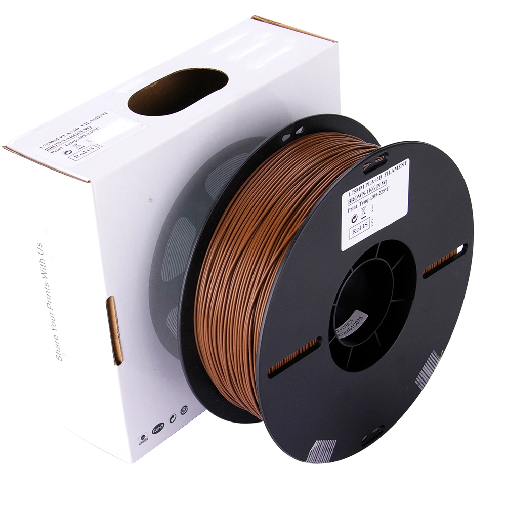 Eco-Friendly Environment Fdm 3D Filament PLA+ 1.75mm of Multi Color and Dimensional Accuracy +-0.05mm for Fdm 3D Printing Machine