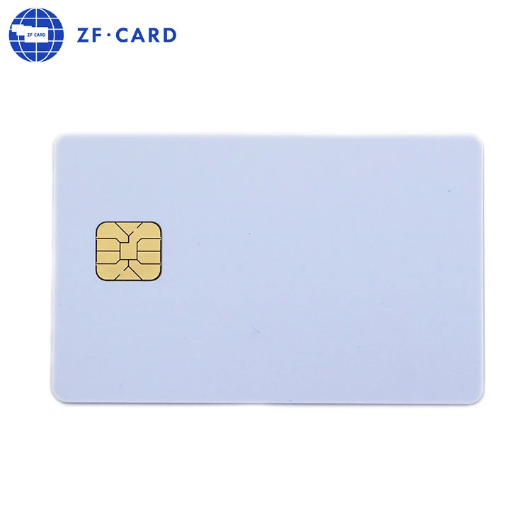 Blank PVC Chip Cards with Chip Model Sle4428 1kb