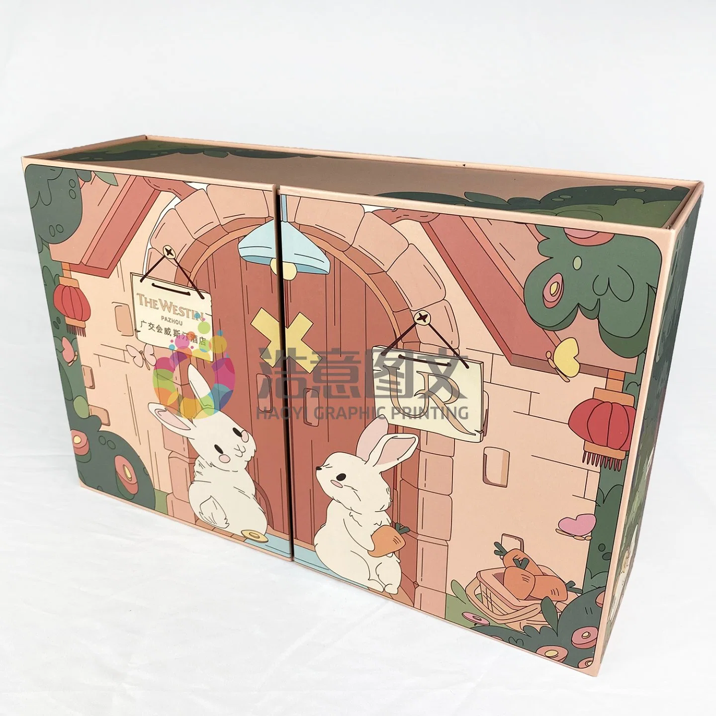 Impresos personalizados promocionales Decoración de Navidad Regalo Caja de cartón con embalaje