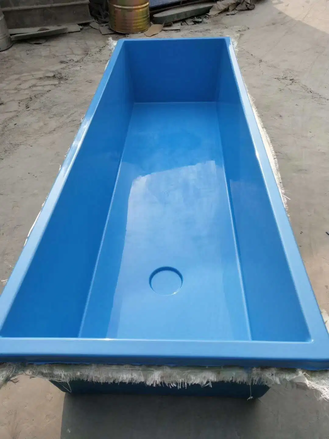 Factory Produce Fish Farm Tank Fiberglass FRP Aquarium Farming Fish Tanks