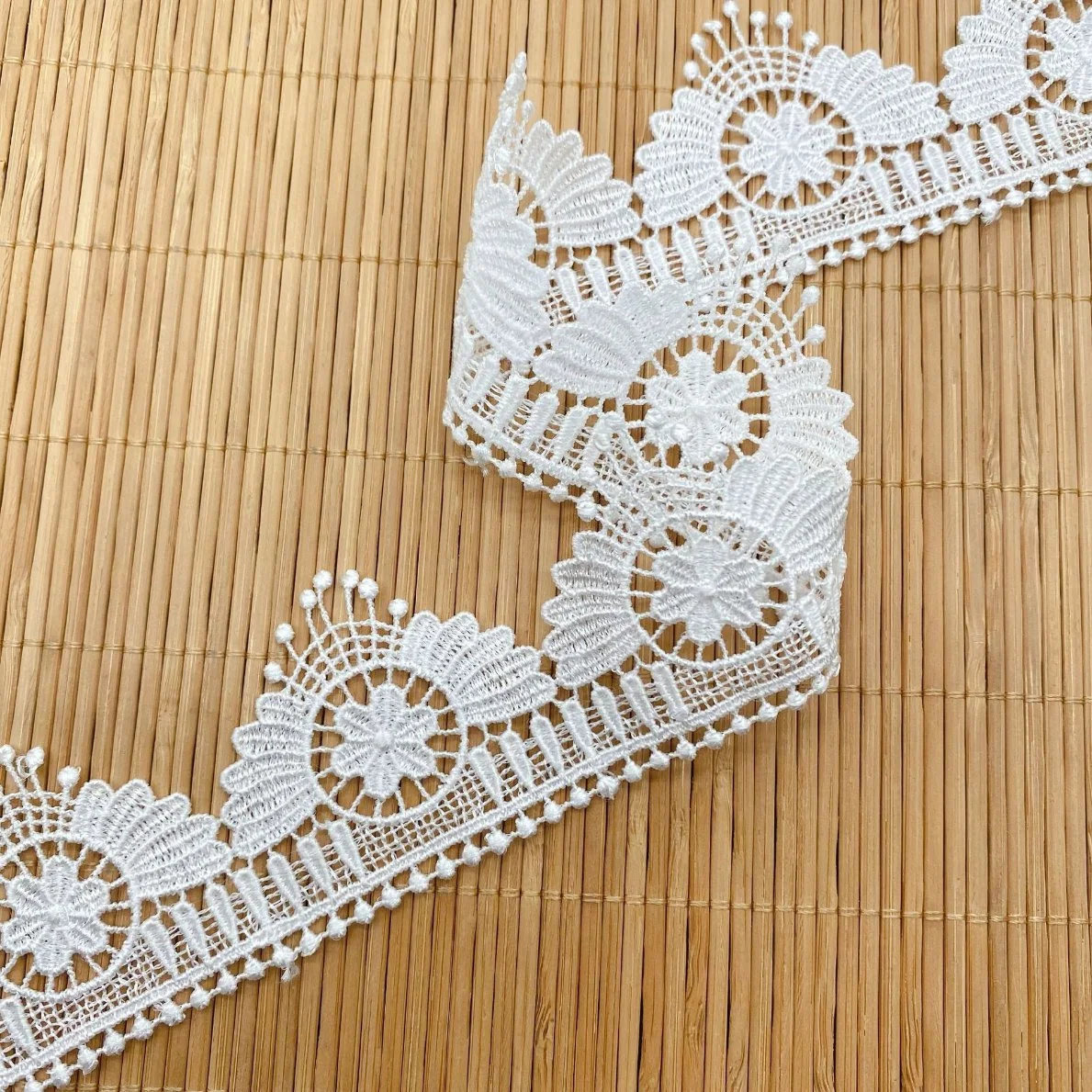 Water-Soluble Fabric Clothing Accessories Curtain Decoration Flowers Hollow out Handmade DIY Lace