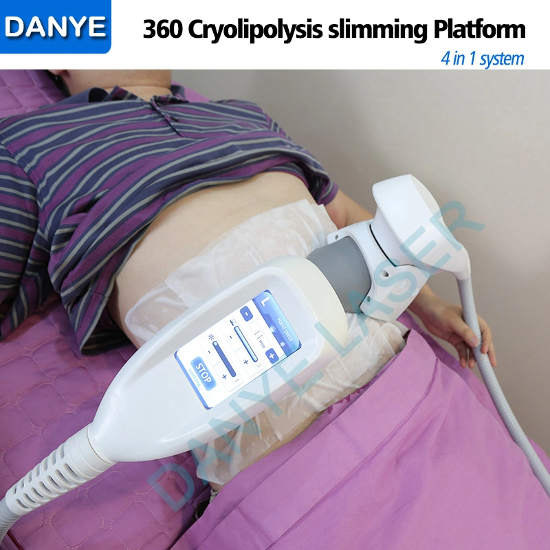 360 RF la cavitación Cryo hermoso equipo de cuerpo delgado