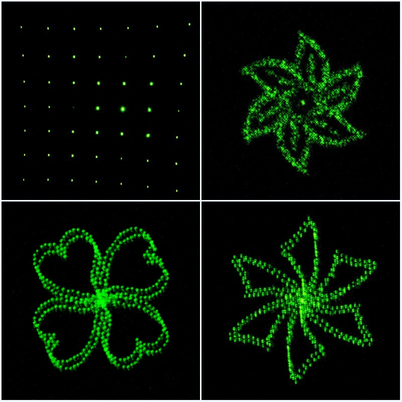 Diffraction Gratings Coated Elements 4 Patterns for Laser Stage Light DOE