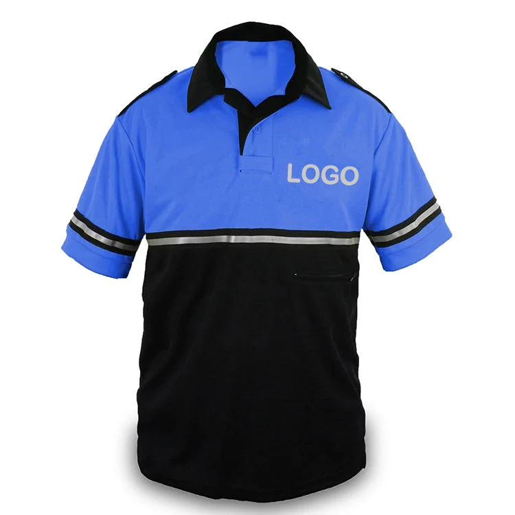Men&prime; S Polo T-Shirts Supermarket Overalls Unisex Work Wear Uniform