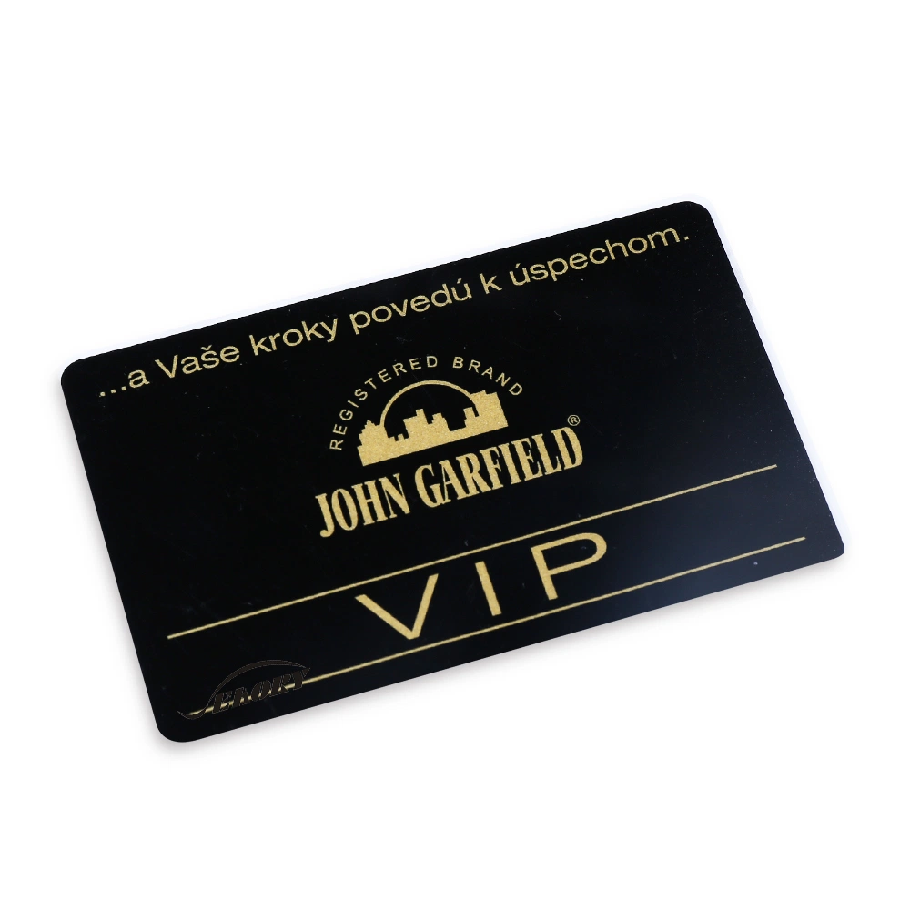 بطاقة PVC الذكية غير لامعة عضوية بطاقة بلاستيكية مطبوعة متجمدة من أجل بطاقات العمل والهدايا