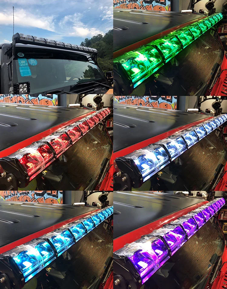 4X4 Offroad Lighting Multifunction RGB Dimmable LED Light Bar