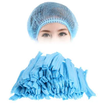 CE High Quality Mob Clip Cap Head Cover Hair Net Hairnets Disposable Cap for Bakery