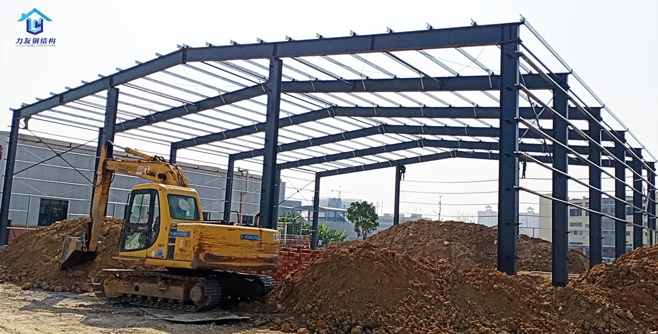 Taller de almacén de acero prefabricado edificio de construcción rápida Hangar Acero Estructura para ventas