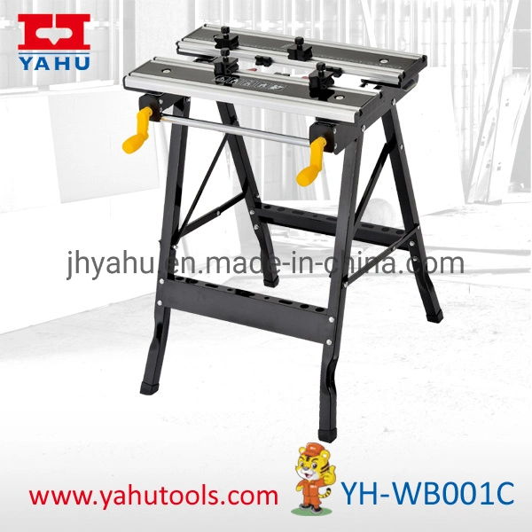 Taller de garaje de metal pesado de acero inoxidable Workbench Workbench herramienta