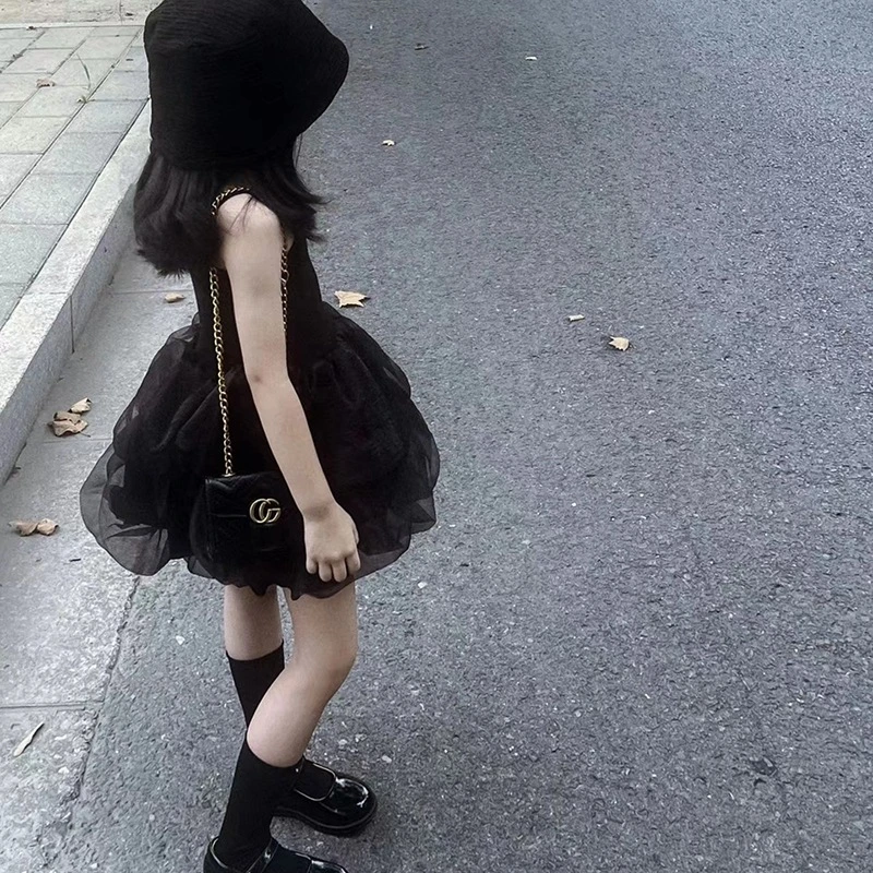 Girls' Dress Korean Version of Children's Skirt Summer Girl Princess Aisha Skirt