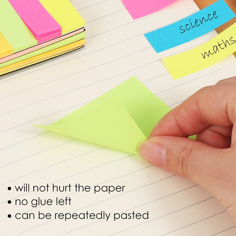 Foska New Item Different Colors Offset Paper Adhesive Sticky Note Memo Pad