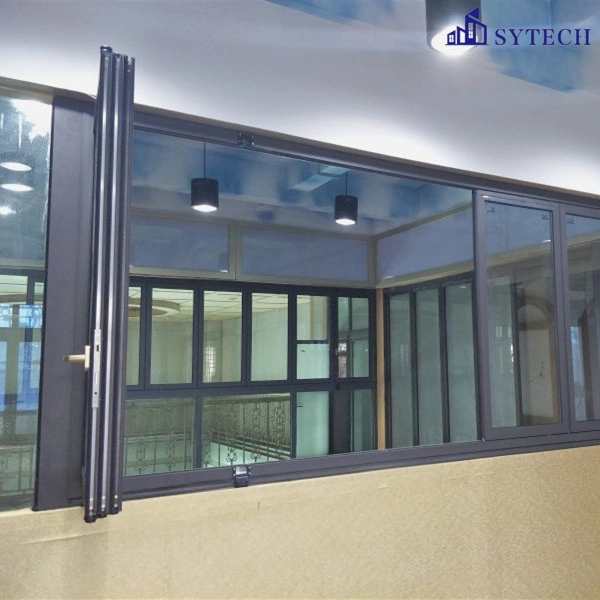 Aluminum Awning Metal Window with Winder Chain Lock Mosquito Net Awning /Casement/ Sliding /Folding Window