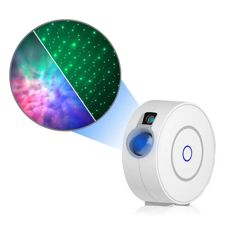 WiFi Tuya Smart APP Voice Control Star Projector LED Colorful Home Atmosphere Light Working with Alexa Google Home