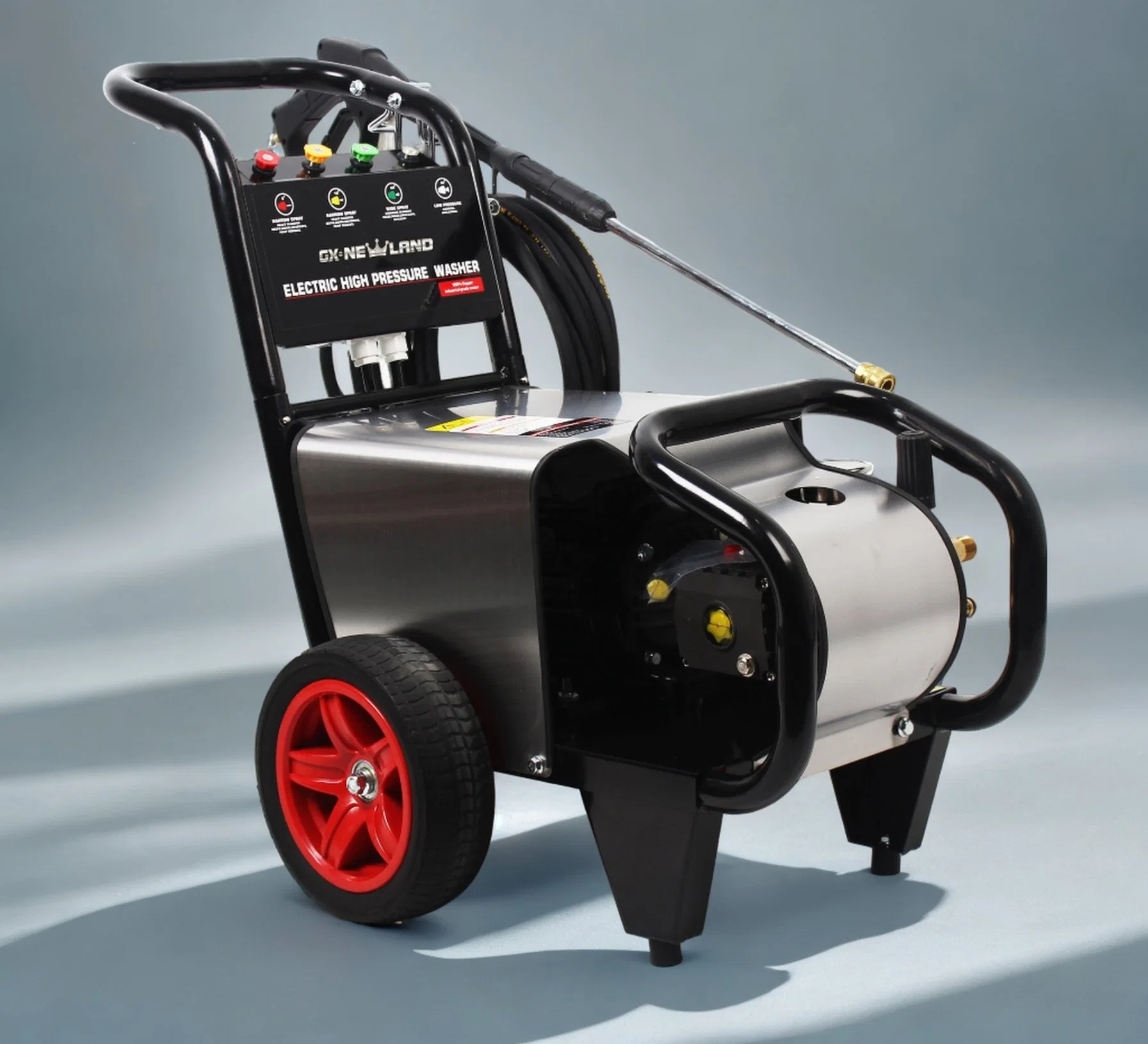 Lavador de limpeza elétrico de alta pressão para carro de alta pressão portátil de 220 bar e 4000 watts Máquina