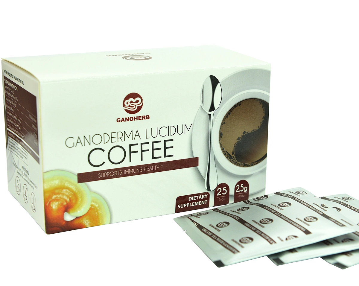 2 in 1 Reishi Black Coffee Pilz Instant Kaffee