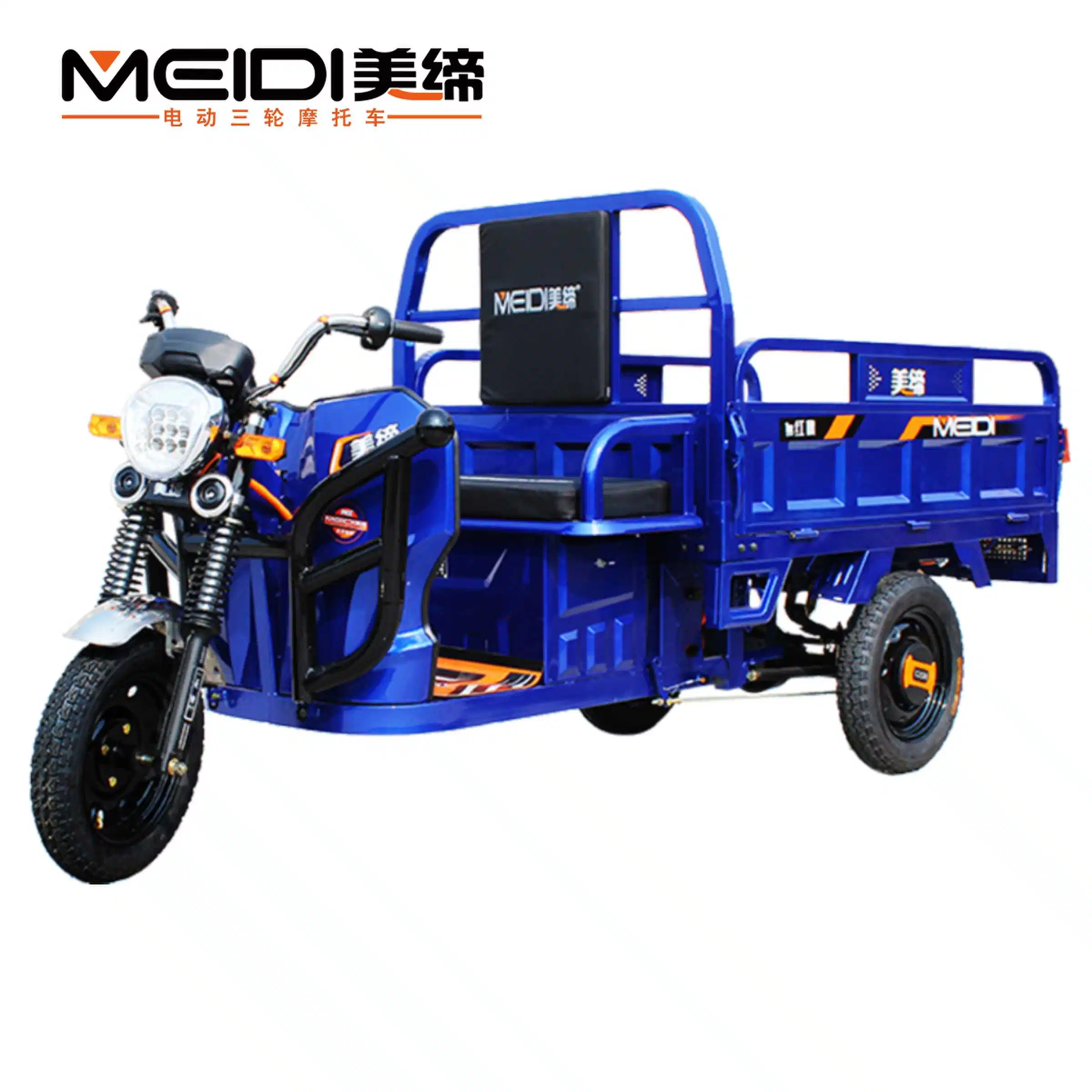Cargo Electric Tricycle with Battery-Operated E-Rickshaw Loader