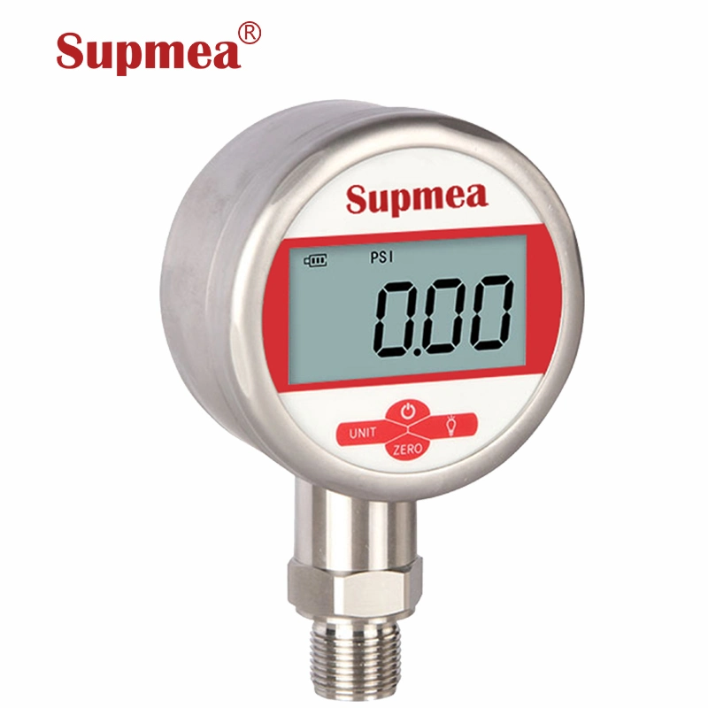 Digital Pressure Transmitter Dry Stainless Steel Pressure Gauge Meter