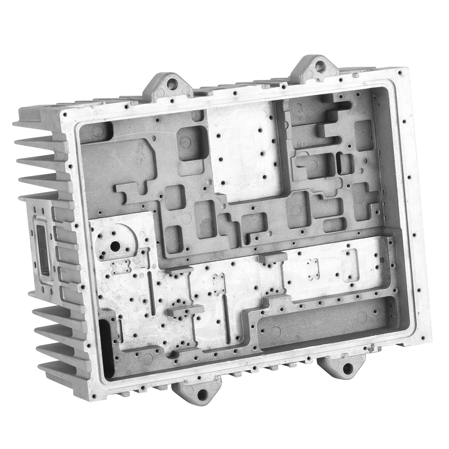 5g cadre de dispositif de communication aluminium moulé pièce de fabrication de métal