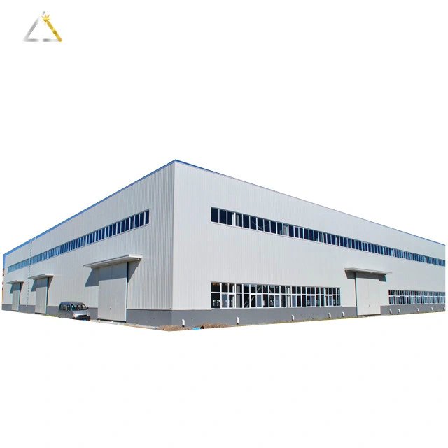 Industrial Prefabricated Quick Assembly Steel Metal Prefab Factory Building for Warehouse Workshop