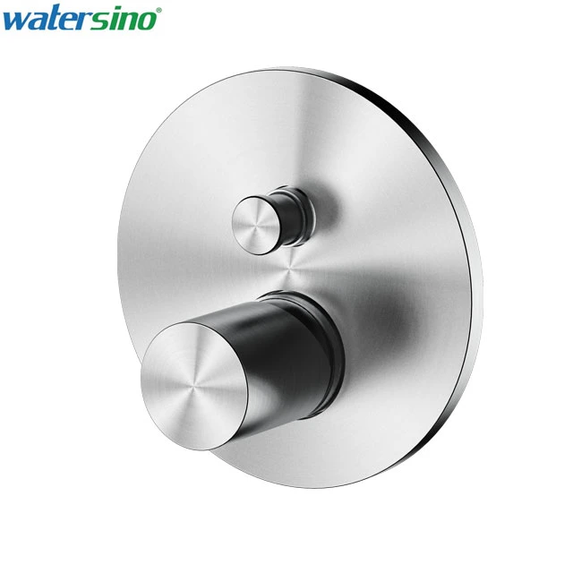 Stainless Steel 304 Brushed Wall Mounted Bathroom Shower Bath Mixer