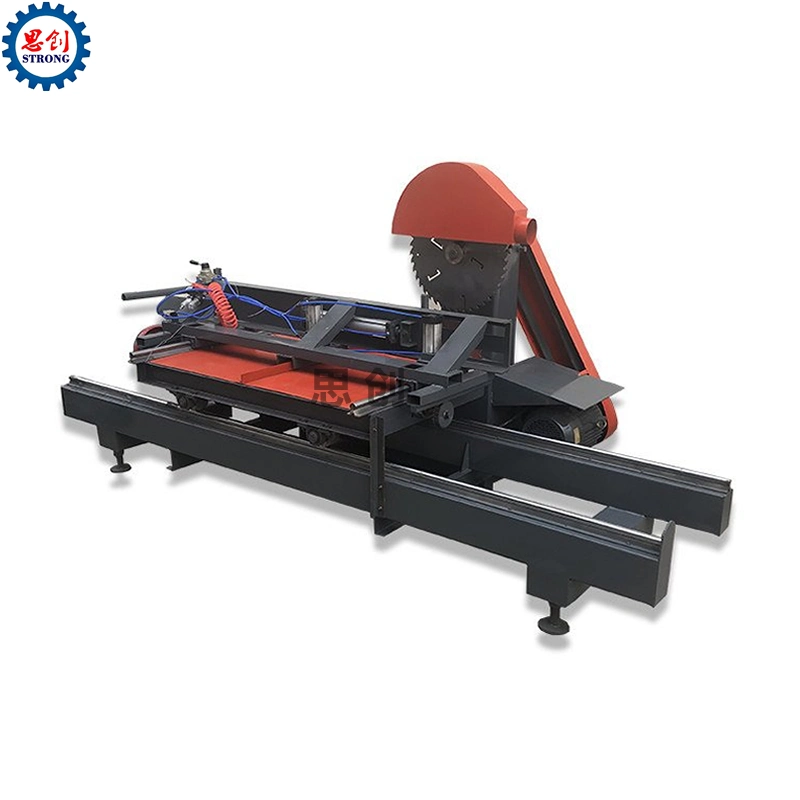 Precision Log Table Saw Round Wood Push Sliding Table Panel Saw