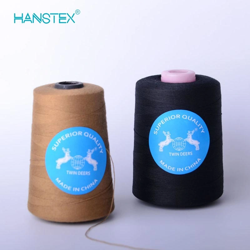 Tkt606 Hans Hilos De Costura 20s 3 100% Polyester Sewing Thread 20s/3 3000y Hilo De Coser Al Por Mayor