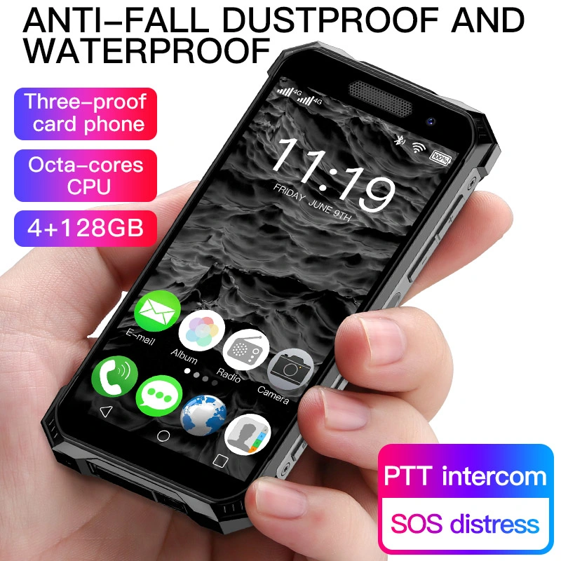 Soyes S10 Max 3.5 Inch Face ID Unlock Android 13 Rugged Smartphone