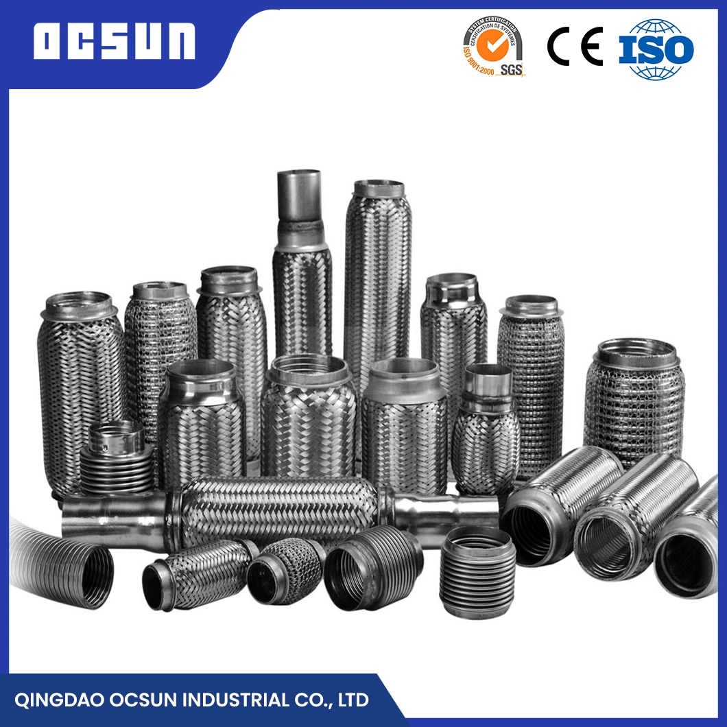 Ocsun Exhaust Flange Assembly Exhaust System Component Factory Auto Exhaust Flange Stainless Casting Exhaust Flange China Exhaust System Dedicated Sensor Flange