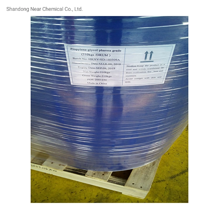 CAS No. 57-55-6 Factory Price Pg/Propylene Glycol/Propilenglicol USP/Pgi