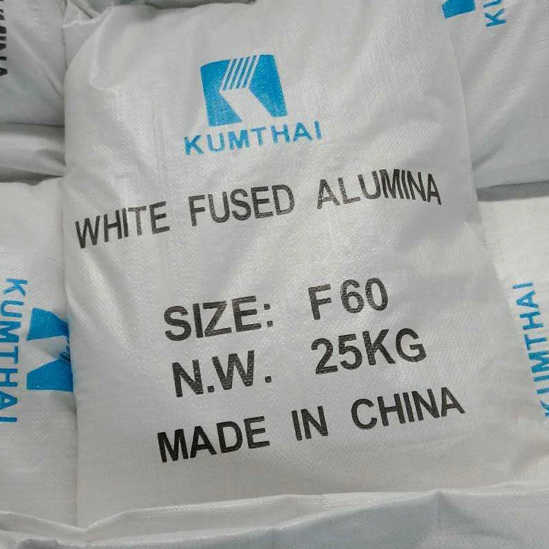 White Corundum/Aluminum Oxide/Fused Alumina for Sandblasting Abrasives