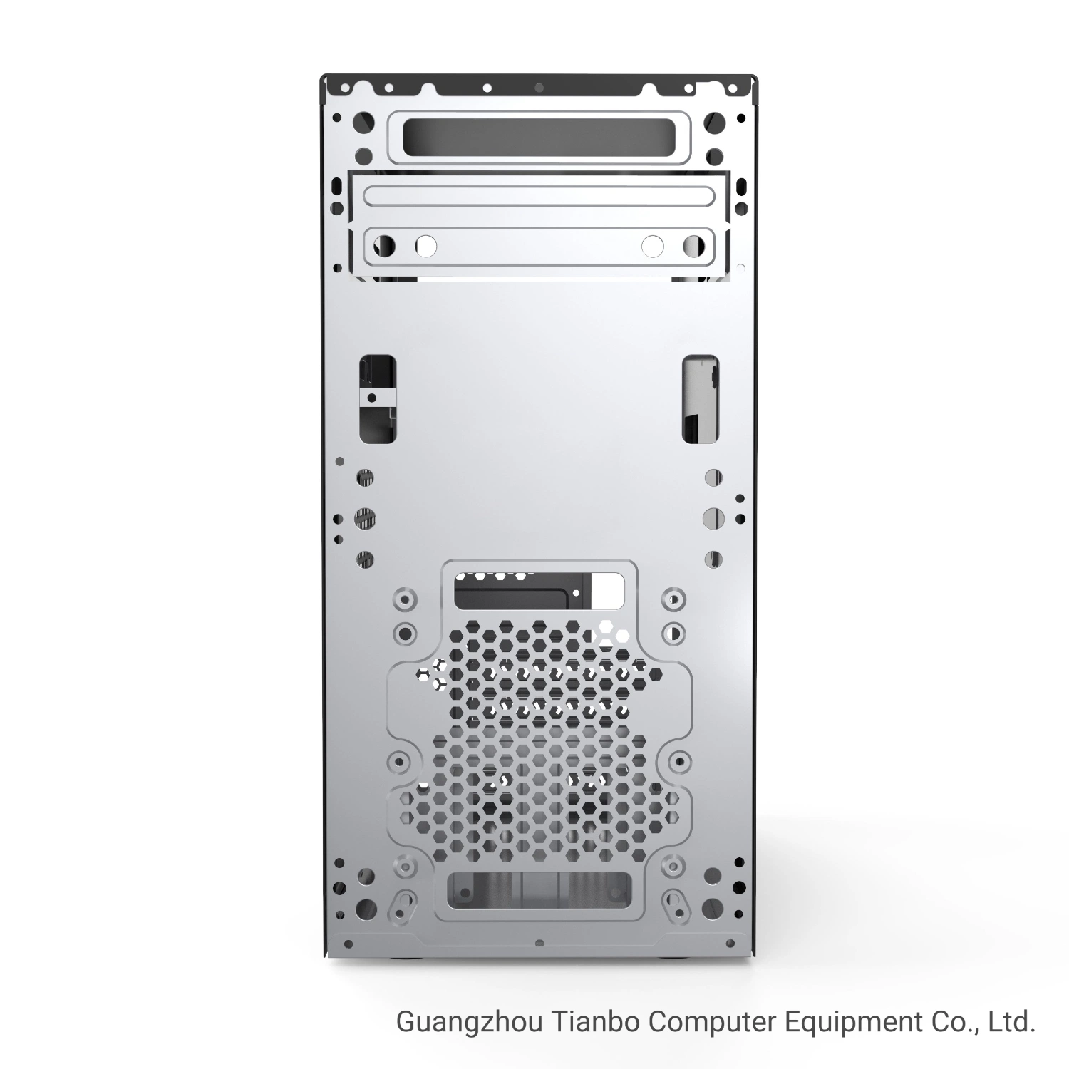 Klassisches Micro ATX Computergehäuse