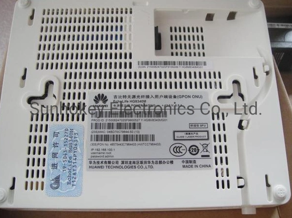 Huawei ONU Ont Gpon Epon Hg8040 Hg8340 4ge/Fe Hg8340m