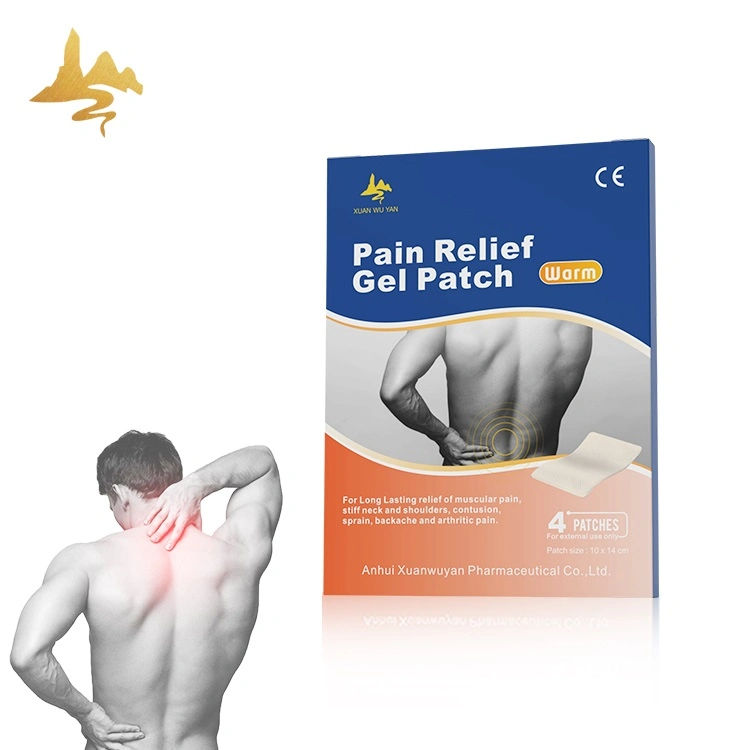 Medical Adhesive Disposable Instant Warm Pain Relieve Gel Patch