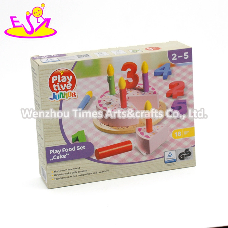 New Design Party Supplies Wooden Birthday Toys for Toddler Pretend Play W10b196