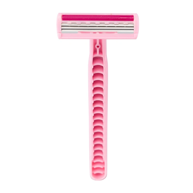 Pink Color Popular Lady Disposable Razor