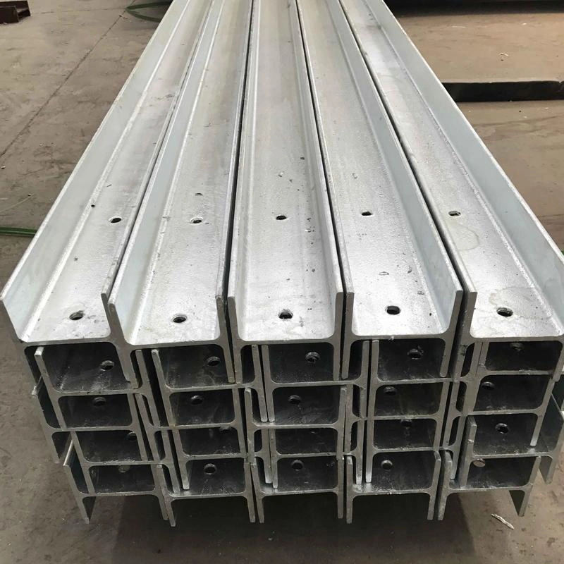 Perfil H de acero de viga galvanizada Canal H longitud estándar de Sección H Purlins Precio Acero laminado en frío laminado en caliente desigual Borde Acero de canal formado en frío