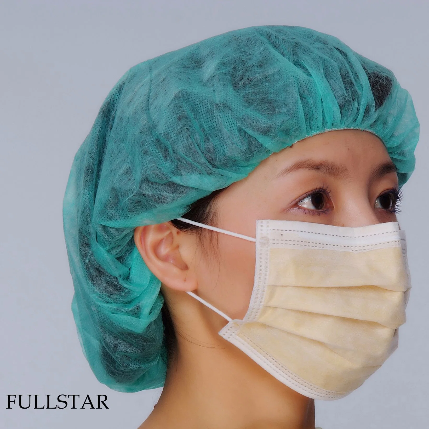 Disposable Non-Woven Face Mask with Head Elastic Easy Tie