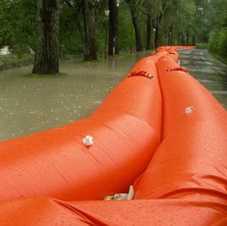 Hochwertige Wasser Stop Gefüllte Zwiebel Shaep Kunststoff Aufblasbare Tube Tor Der Hochwasserbarrieren