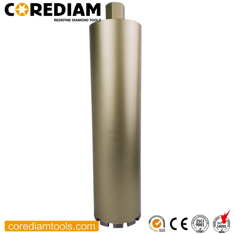 12 Inch Laser Welded Diamond Core Drill with Hand Drill
