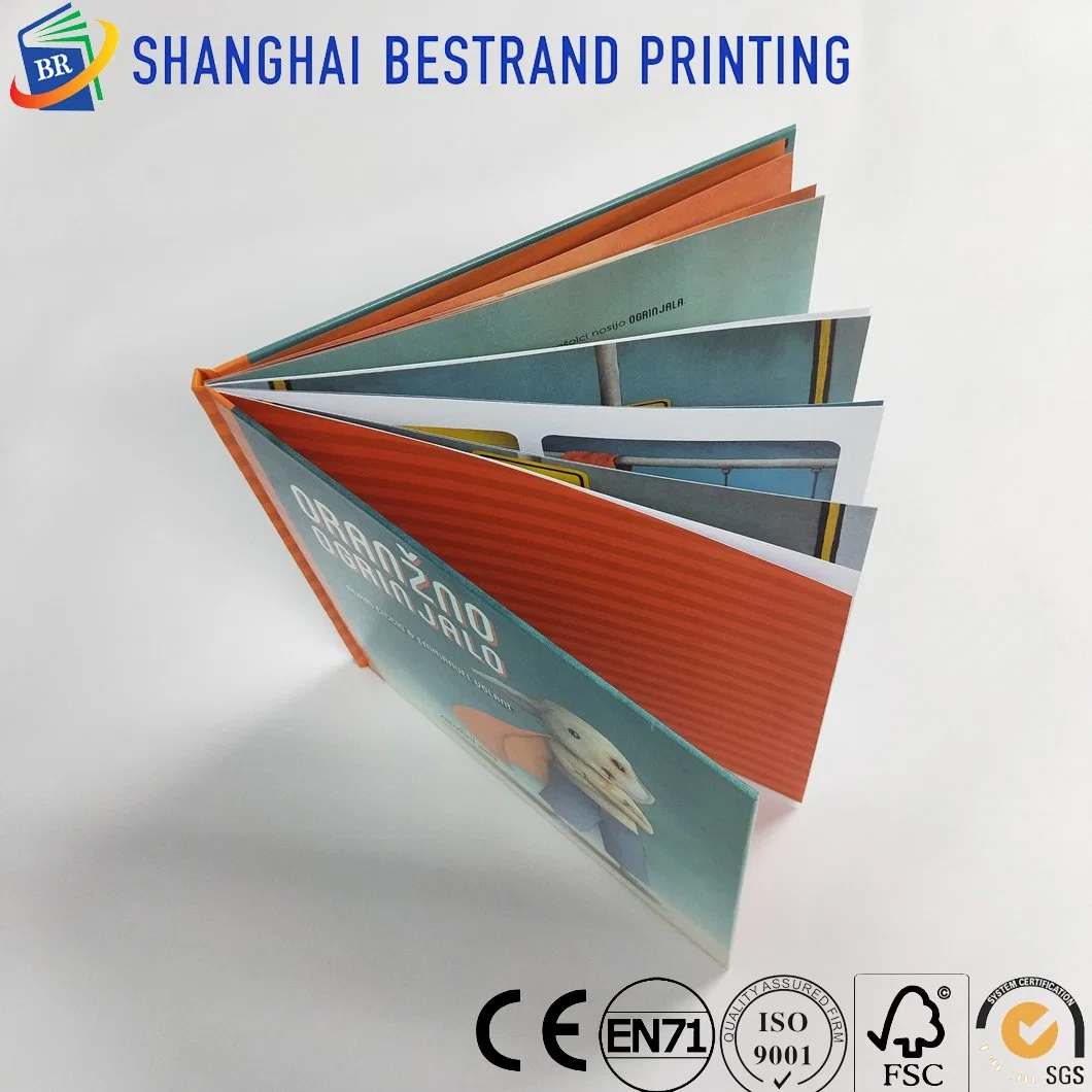 High End Hardcover Children Book Printing with Slip Case