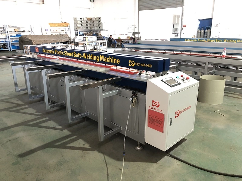 2000mm Sheet Welding Rolling Machines/CNC Automatic Plastic Sheet Processing Machine for Sheet Thicknesses From 2 up to 30 mm