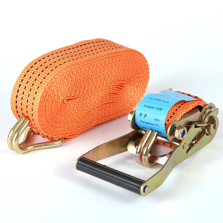 2"*10m Orange Color PP Tie Down Strap with Cheap Price