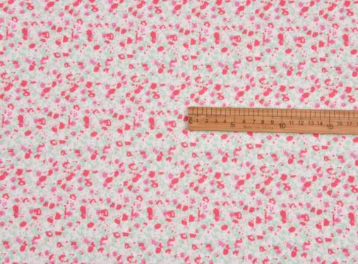 Summer Use Rayon 100GSM Light Challis Fabric for Skirts Flower Print Viscose Fabric