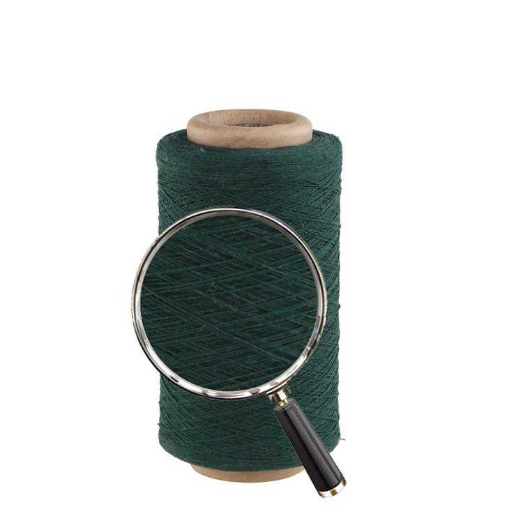 Ne 4/1 Recycled Cotton Blended Yarn for Hammock Hand Knitting Polyester / Cotton Dyed Open End / OE