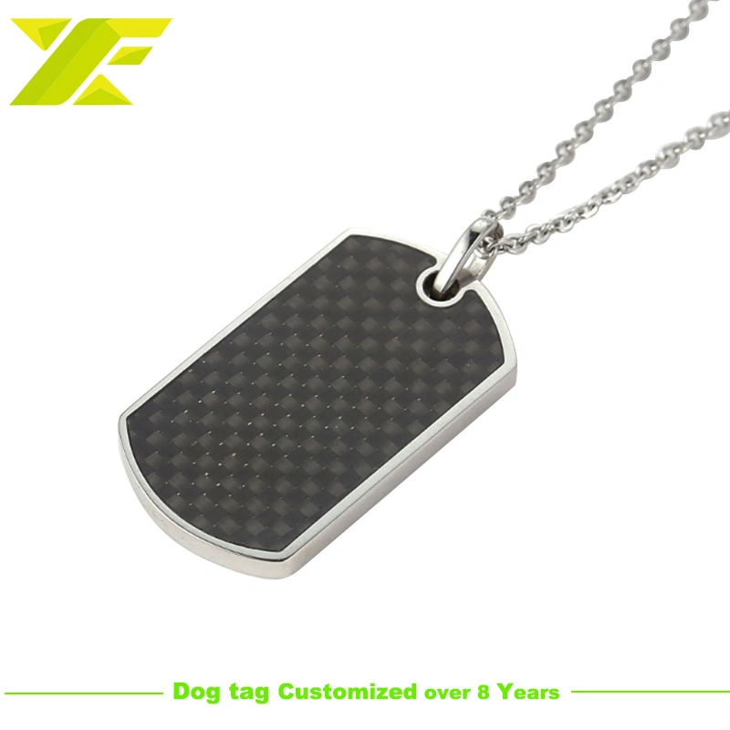 Professional Custom Old Military Metal Dog Tag Engraved Name Pet ID Tag (DT18-C)