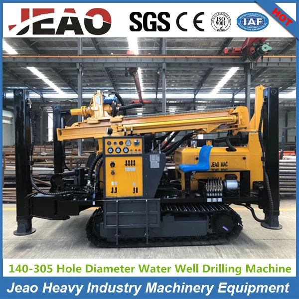 260m Multifunctional Hydraulic DTH Crawler Water Well Drilling Rig