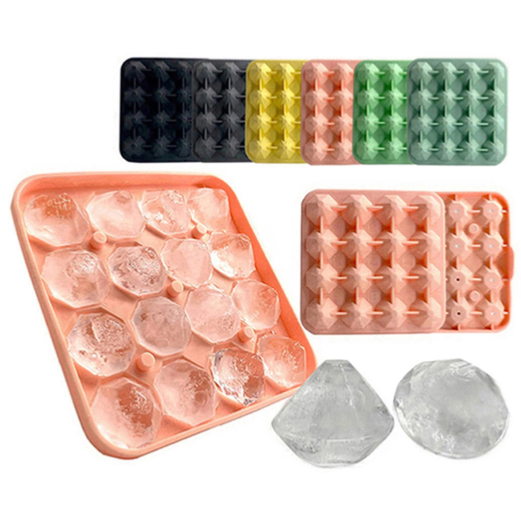 DIY Customized 3D Reusable Easy to Demold 8 Cavity Silicone Square