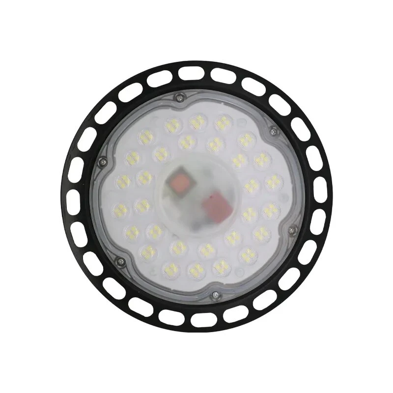 50 واط، 100 واط، 150 واط، 200 واط، مصباح LED، إنارة خلفية في المصنع ضوء LED UFO Lamp رخيصة لمستودع سقف ورشة جراج الصناعية الإضاءة