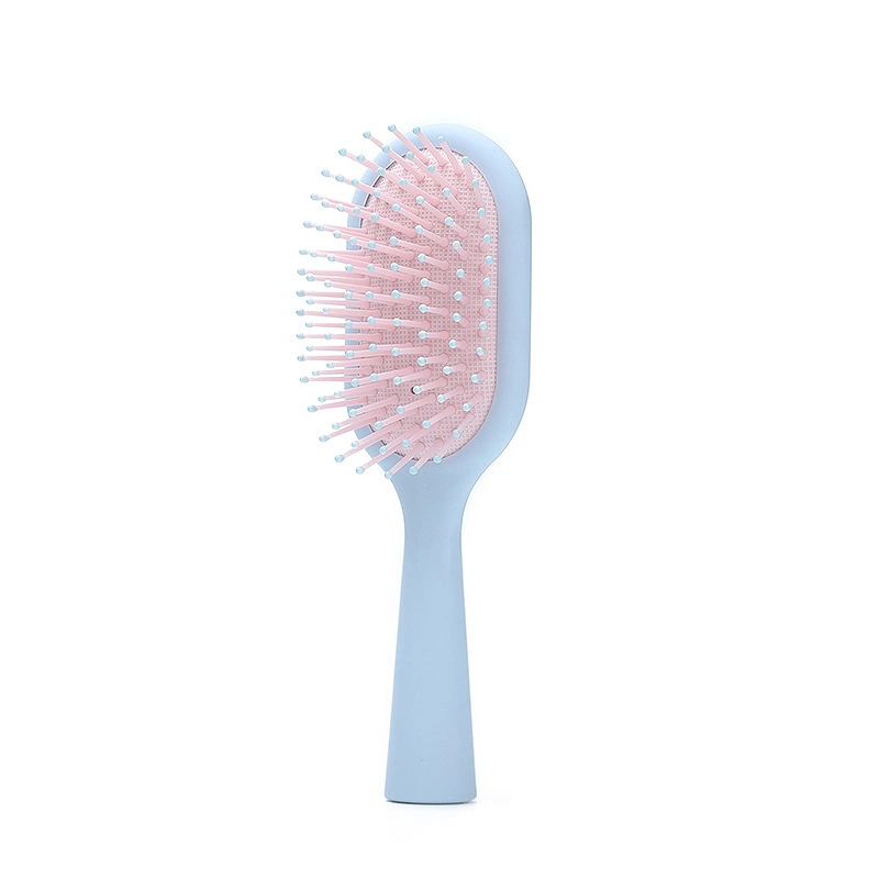 Beautichen Private Label Scalp Massage Hair Accessories Standing ABS Handle Hair Brush Comb Paddle Brush